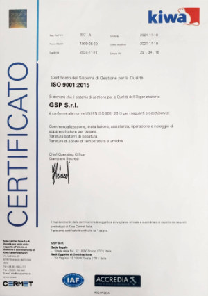 Certificato Kiwa_web Certificato Kiwa GSP Bilance
