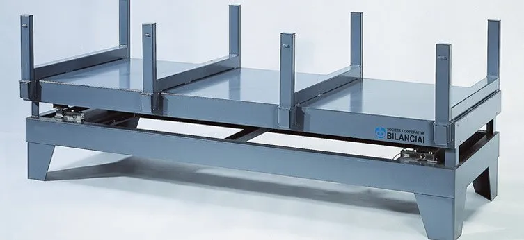 PFL-TC – Piattaforma di pesatura per lamiere, profilati e metalli