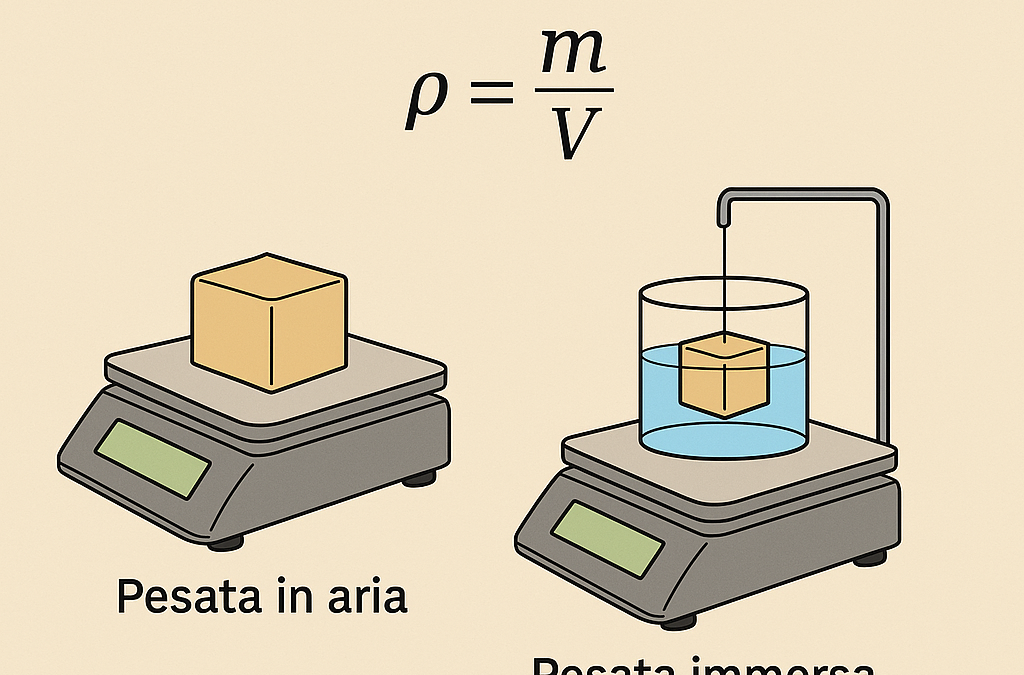 Misurare la densità con una bilancia di precisione